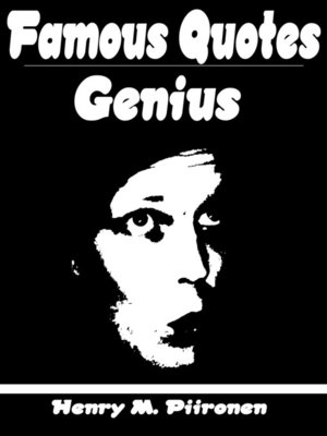 cover image of Famous Quotes on Genius